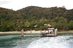 Abfahrt von der Insel