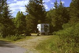 Camping im Blanket Creek Provincial Park