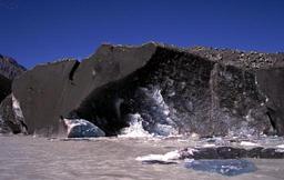 Zunge des Tasman Glacier